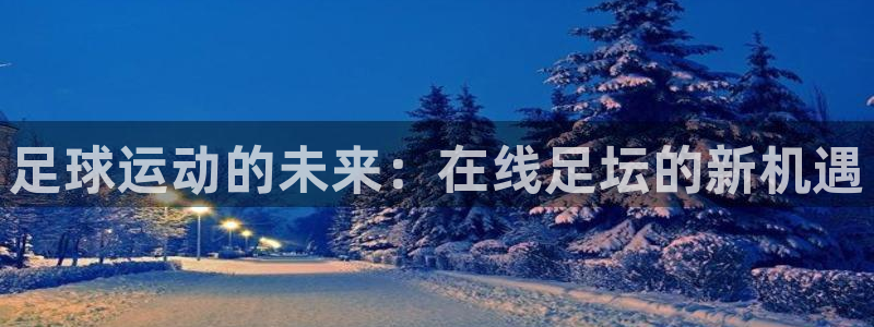 足球运动的未来：在线足坛的新机遇